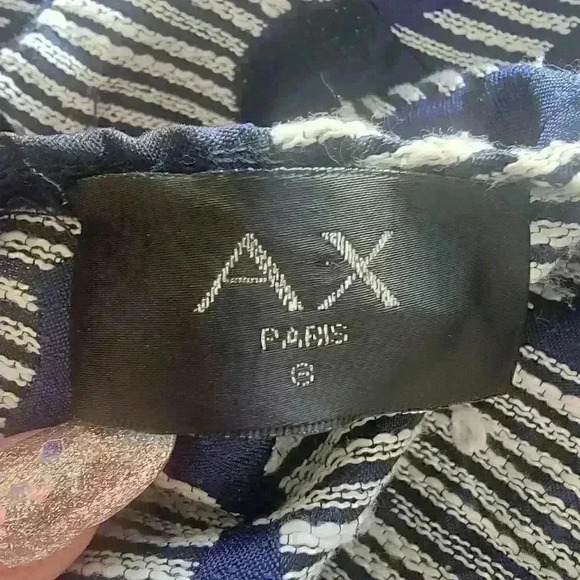 AX Paris Midi Skater Dress With Pockets Size 6 - Picture 5 of 5